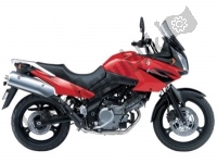 All original and replacement parts for your Suzuki DL 650 V Strom 2005.