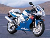 Alle originele en vervangende onderdelen voor uw Suzuki GSX R 600 1997.
