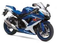 Todas as peças originais e de reposição para seu Suzuki GSX R 600 2008.