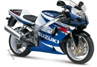 Wszystkie oryginalne i zamienne części do Twojego Suzuki GSX R 750 2001.