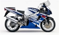 All original and replacement parts for your Suzuki GSX R 750 2002.