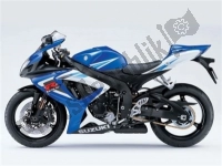 Wszystkie oryginalne i zamienne części do Twojego Suzuki GSX R 750 2006.