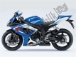 All original and replacement parts for your Suzuki GSX R 750 2006.