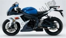 Alle originele en vervangende onderdelen voor uw Suzuki GSX R 750 2011.