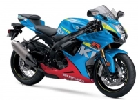 Toutes les pièces d'origine et de rechange pour votre Suzuki GSX R 750 2016.