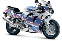 All original and replacement parts for your Suzuki GSX R 750W 1995.
