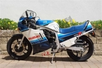 Alle originele en vervangende onderdelen voor uw Suzuki GSX R 750X 1986.