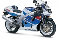 Alle originele en vervangende onderdelen voor uw Suzuki GSX 750 1998.