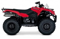 Alle originele en vervangende onderdelen voor uw Suzuki LT A 400 FZ Kingquad ASI 4X4 2015.