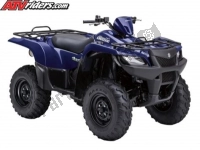 Todas as peças originais e de reposição para seu Suzuki LT A 450 XZ Kingquad 4X4 2010.