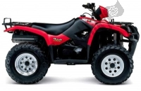 All original and replacement parts for your Suzuki LT A 500F Quadmaster 2001.