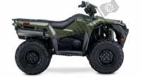 Todas las piezas originales y de repuesto para su Suzuki LT A 500 XPZ Kingquad AXI 4X4 2010.