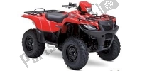 Alle originele en vervangende onderdelen voor uw Suzuki LT A 750 XZ Kingquad AXI 4X4 2009.