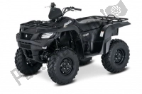 Todas as peças originais e de reposição para seu Suzuki LT A 750 XZ Kingquad AXI 4X4 2012.