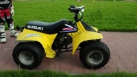 Alle originele en vervangende onderdelen voor uw Suzuki LT 50 Quadrunner 2002.