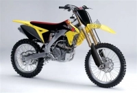 Toutes les pièces d'origine et de rechange pour votre Suzuki RM Z 250 2012.