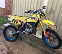 Alle originele en vervangende onderdelen voor uw Suzuki RM 85 SW LW 2010.