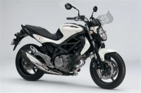 Todas as peças originais e de reposição para seu Suzuki SFV 650A Gladius 2011.