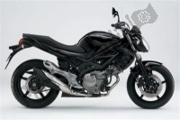 Todas las piezas originales y de repuesto para su Suzuki SFV 650A Gladius 2012.