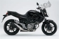 Alle originele en vervangende onderdelen voor uw Suzuki SFV 650A Gladius 2012.