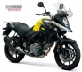 Todas as peças originais e de reposição para seu Suzuki DL 650 Xaue V Strom 2017.