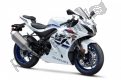 Todas las piezas originales y de repuesto para su Suzuki Gsx-r 1000 RZ 2018.