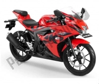 All original and replacement parts for your Suzuki Gsx-r 150 RFX 2018.