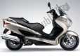 Tutte le parti originali e di ricambio per il tuo Suzuki UH 200 Burgman 2008.