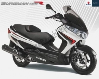 Tutte le parti originali e di ricambio per il tuo Suzuki UH 200A Burgman 2016.