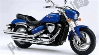 All original and replacement parts for your Suzuki VZ 800 Intruder 2016.