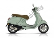 Tutte le parti originali e di ricambio per il tuo Vespa 125 4T 3V IE Primavera 2014.