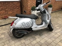 Wszystkie oryginalne i zamienne części do Twojego Vespa Granturismo 125 L Potenziato 2005.