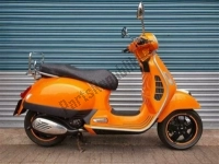 Alle originele en vervangende onderdelen voor uw Vespa GTS 250 IE Super USA 2008.