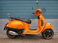 Alle originele en vervangende onderdelen voor uw Vespa GTV 250 IE Navy 2007.