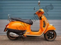 All original and replacement parts for your Vespa GTV 250 IE USA 2007.
