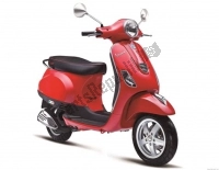 Tutte le parti originali e di ricambio per il tuo Vespa LT 150 4T 3V IE 2014.