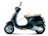 All original and replacement parts for your Vespa LX 125 2005.