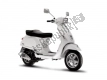 Toutes les pièces d'origine et de rechange pour votre Vespa LX 125 4T 2V IE E3 Taiwan 2011.