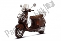 All original and replacement parts for your Vespa LX 150 4T IE Touring 2010.