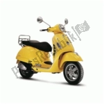 Drive, rotating parts for the Vespa S 125  - 2007