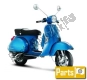 All original and replacement parts for your Vespa S 150 4T IE E3 Vietnam Indonesia 2011.