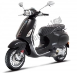 Options et accessoires pour le Vespa Sprint 50  - 2014