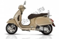 All original and replacement parts for your Vespa Vespa GTS 300 IE ABS USA Canada 2014.