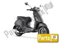 All original and replacement parts for your Vespa Vespa Sprint 150 4T 3V Iget E4 ABS USA Canada 2016.