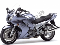 Tutte le parti originali e di ricambio per il tuo Yamaha FJR 1300 2005.