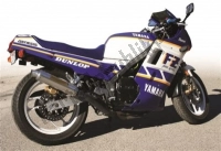 Alle originele en vervangende onderdelen voor uw Yamaha FZ 750 1986.