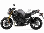 Options and accessories for the Yamaha FZ8 800 Fazer S - 2012