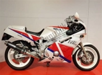 Todas las piezas originales y de repuesto para su Yamaha FZR 600 Genesis 1991.