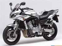 Todas las piezas originales y de repuesto para su Yamaha FZS 1000 S Fazer 2004.