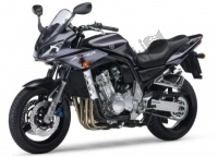 Alle originele en vervangende onderdelen voor uw Yamaha FZS 1000 S Fazer 2005.